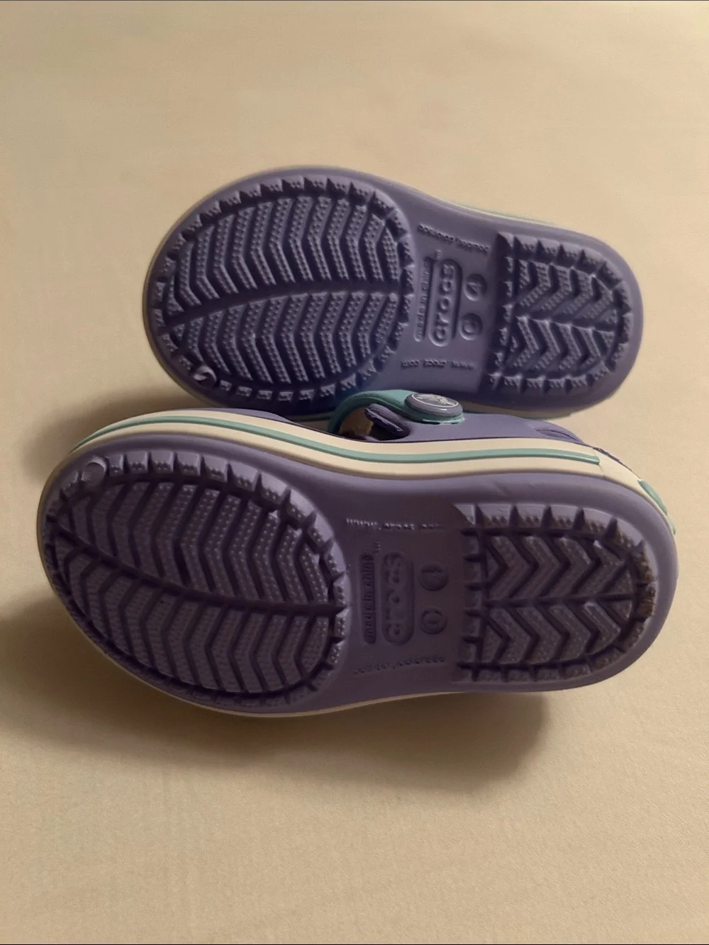 Kids Crocs Lavender & Mint